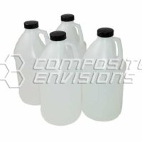 Plastic Bottles With Safety Caps - 1/2 Gallon 4 Bottles
