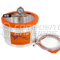 Vacuum Degassing Pot - Aluminum 2 Gallon