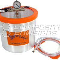 Vacuum Degassing Pot - Aluminum 3 Gallon