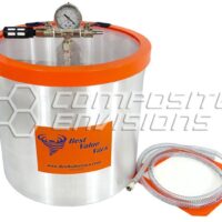 Vacuum Degassing Pot - Aluminum 5 Gallon