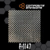 Commercial Grade Carbon Fiber Fabric Plain Weave 3k 5.7oz/193gsm-Sample (4"x4")