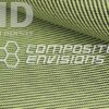 Carbon Fiber/Yellow Aramid Fabric 2x2 Twill 3k 50"/127cm 6.6oz/222gsm High Density