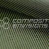 Yellow Mirage Carbon Fiber Fabric 2x2 Twill 3k 50"/127cm 8.6oz/290gsm High Density-Sample