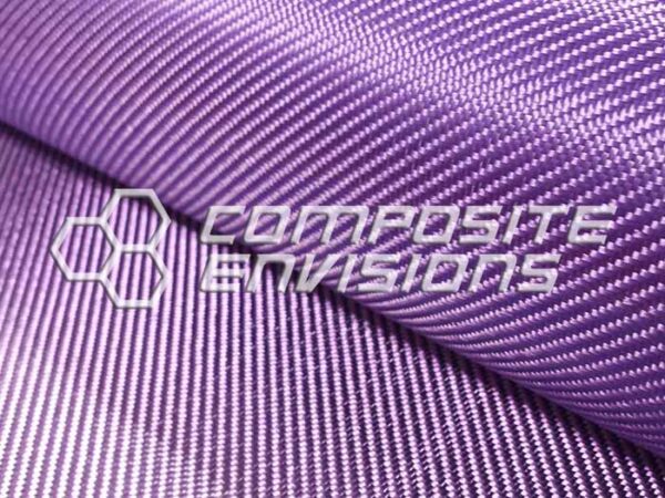 Purple Aluminized Fiberglass Fabric 2x2 Twill 3k 50"/127cm 9.14oz/310gsm