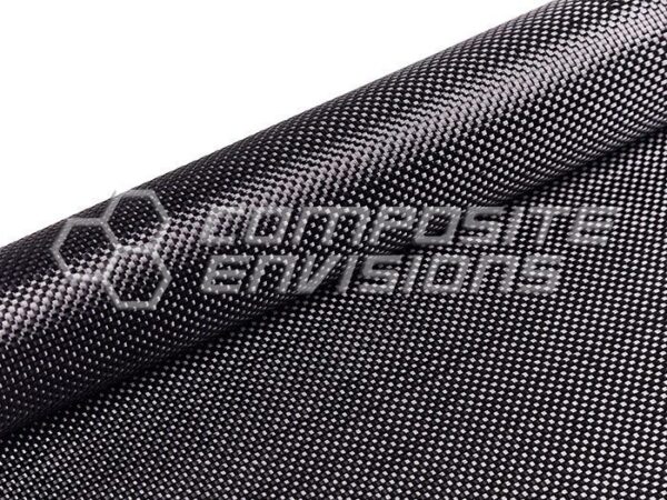 Carbon Fiber Fabric Plain Weave Intermediate Modulus 6k 50"/127cm 6.13oz/208gsm Hexcel IM8
