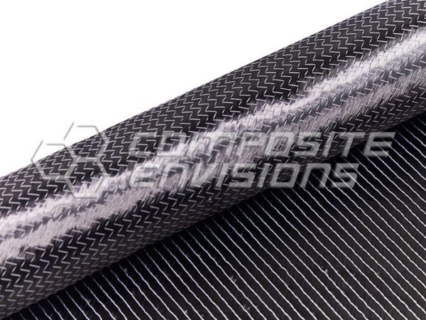 Toray T-700 Carbon Fiber Fabric Biaxial +45/-45 Degree 12k 50"/127cm 8.85oz/300gsm-Sample