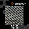 Carbon Fiber Fabric 2x2 Twill Intermediate Modulus 6k 205gsm/6oz Hexcel IM7-Sample (4"x4")