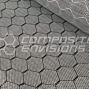 Carbon Fiber/Innegra Hybrid Fabric Honeycomb 3k 50"/127cm 5.19oz/176gsm