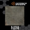 Carbon Fiber Fabric Plain Weave 1k 3.7oz/125gsm TOHO HTA40 Fiber-Sample (4"x4")