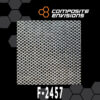 Carbon Fiber/Innegra Hybrid Plain Weave 3k/940d 5.19oz/176gsm-Sample (4"x4")