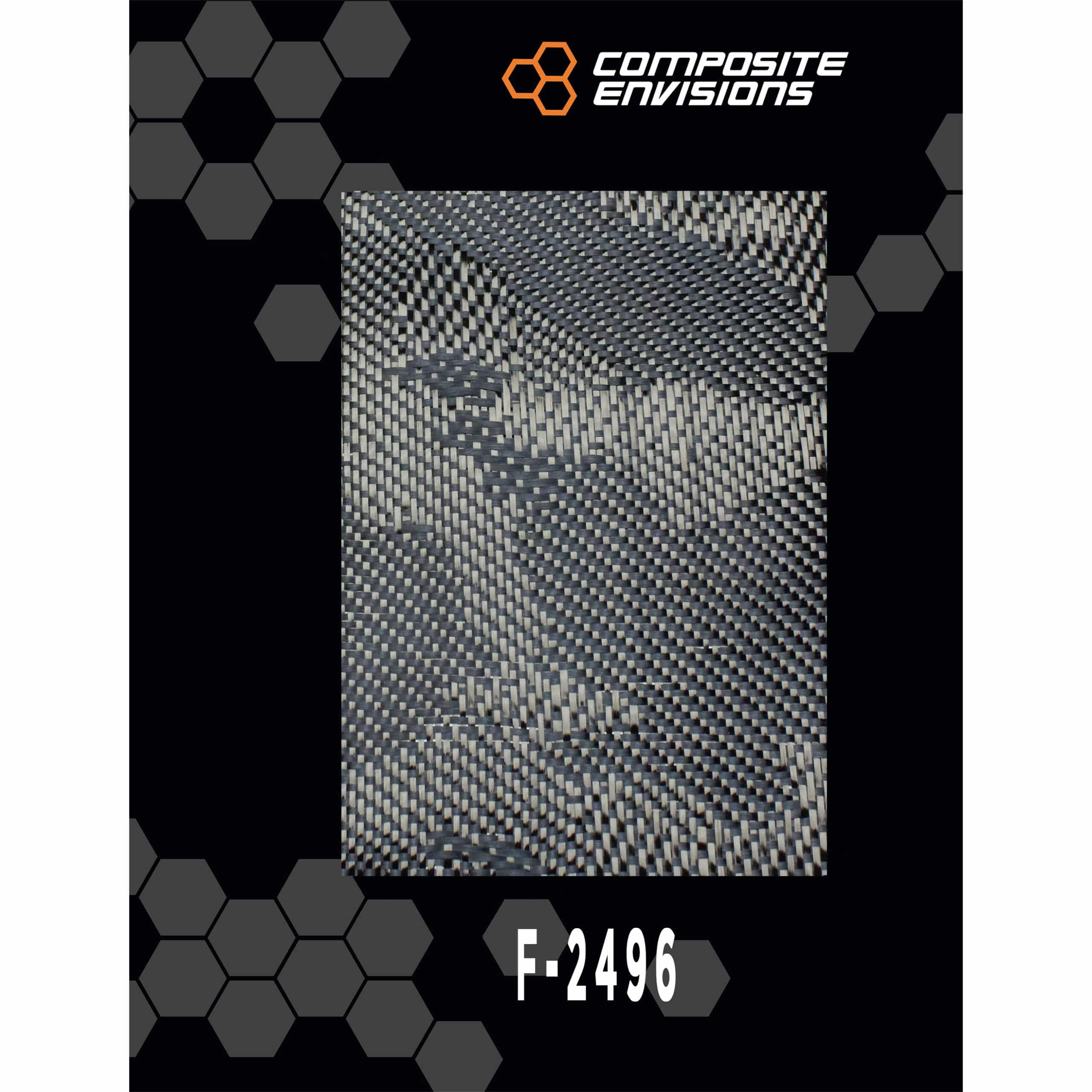 Carbon Fiber/Yellow Kevlar Fabric Plain Weave 3k 5.5oz/186gsm-Sample  (4″x4″) - Composite Envisions