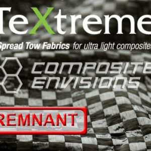 TeXtreme® 1017 - HS Spread Tow Carbon Fiber 12k 39.37"/100cm 4.72oz/160gsm DISCOUNTED REMNANTS