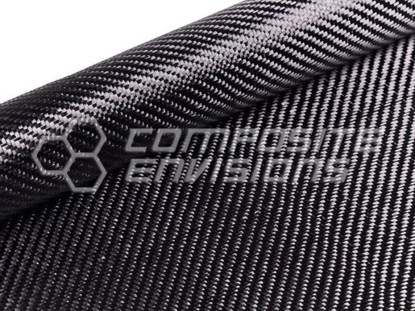 Carbon Fiber Fabric 2x2 Twill 3k 50"/127cm 6oz/203gsm Hexcel AS4