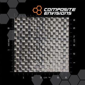 Carbon Fiber Fabric Plain Weave Spread Tow 40"/101.6cm 1.86oz/63gsm HTS40-Sample