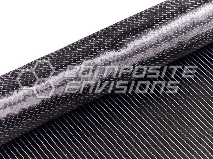 Carbon Fiber Fabric Biaxial +45/-45 Degree 24k 50"/127cm 23.89oz/810gsm Hyosung H-2550
