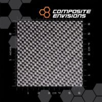 Carbon Fiber Fabric 2x2 Twill 3k 50"/127cm 6oz/203gsm Toray T300-Sample