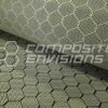 Carbon Fiber/Aramid Hybrid Fabric Honeycomb 3k 50"/127cm 6.49oz/220gsm
