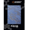 Camouflage Carbon Fiber/Blue Aramid Hybrid 3k/1500d 6oz/203gsm-Sample (5"x7")