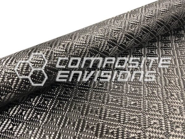 Carbon Fiber Fabric Checkerboard Pattern 3k 50"/127cm 6oz/204gsm Toray T300