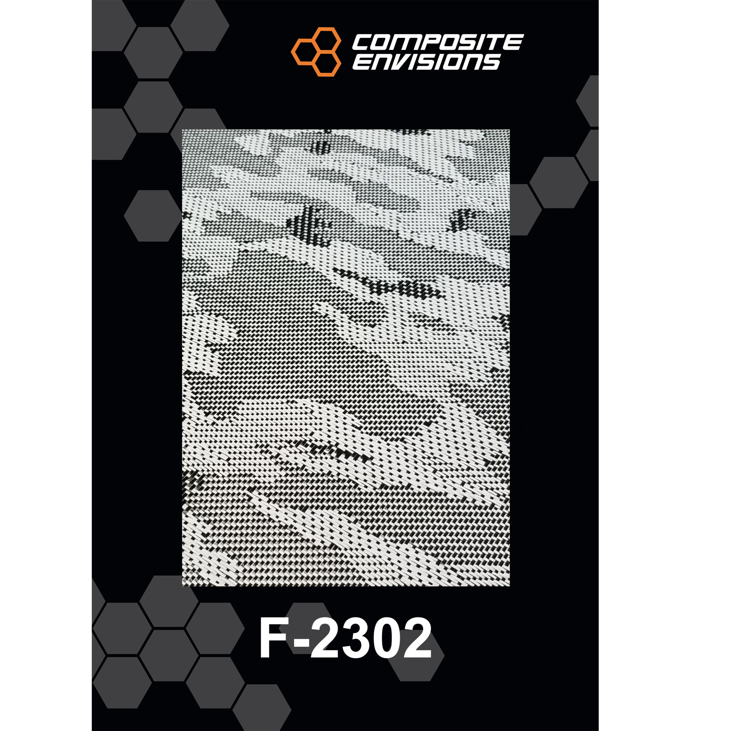Carbon Fiber/Tan Kevlar Fabric 2x2 Twill 3k 50/127cm 5.5oz/186gsm