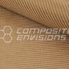Tan Kevlar Fabric 2x2 Twill Weave 1500d 50"/127cm 6.2oz/210gsm-Sample