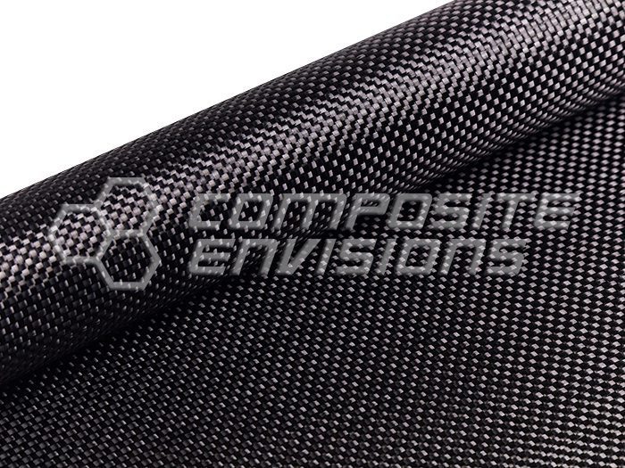 Carbon Fiber Fabric Plain Weave 6k 50"/127cm 8.9oz/302gsm
