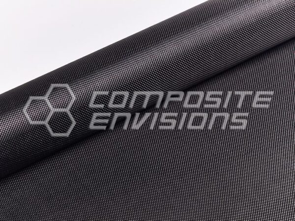 Carbon Fiber Fabric Plain Weave 1k 50"/127cm 3.7oz/125gsm TOHO HTA40 Fiber-Sample