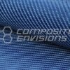 Blue Kevlar Fabric 2x2 Twill Weave 1500d 50"/127cm 6.2oz/210gsm-Sample