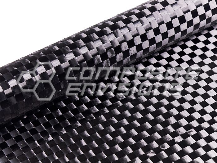 Carbon Fiber Fabric Plain Weave Spread Tow 12k 5.66oz/192gsm Hexcel Primetex 48192