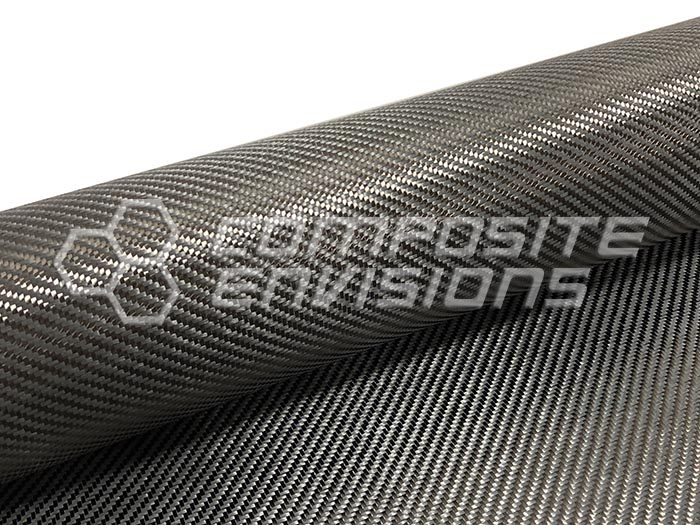 Carbon Fiber/Black Kevlar Fabric 2×2 Twill 3k 50″/127cm 5.5oz/186gsm -  Composite Envisions