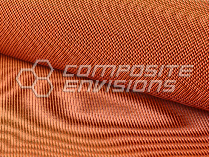 Carbon Fiber/Tan Kevlar Fabric 2x2 Twill 3k 50/127cm 5.5oz/186gsm