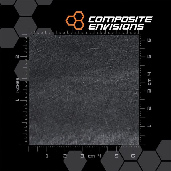Carbon Fiber Fabric Veil Chopped Mat 35.5"/90.17cm .20oz/7gsm-Sample