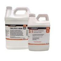 THIN- 3:1 Two Part Thin Epoxy Resin System - Kit Size 1.33 Gallons