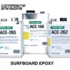 PRO-SET Surf-board Resin ACE-166 Absolute Clear