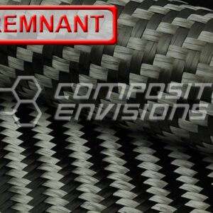 Carbon Fiber Fabric 2x2 Twill 15k 160gsm/4.7oz 39.37" Spread Tow 15mm DISCOUNTED REMNANTS