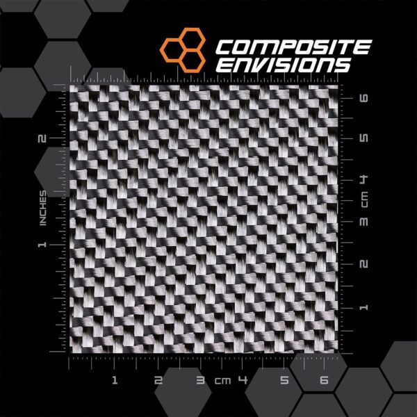Carbon Fiber Fabric 2x2 Twill Intermediate Modulus 12k 11oz/371gsm Hexcel IM2-C-Sample