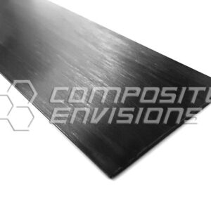 Carbon Fiber Pultruded Strip 1.4mm x 50mm x 1.2m