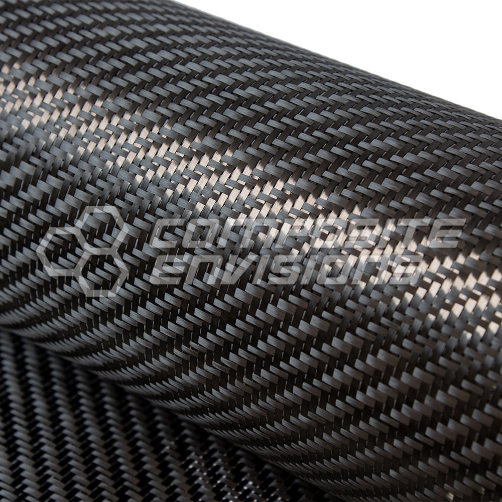 Commercial Grade Carbon Fiber Fabric 2×2 Twill 3k 6oz/203gsm