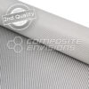 2nd Quality Silver Aluminized Fiberglass Fabric 2x2 Twill 50"/127cm 9.14oz/310gsm
